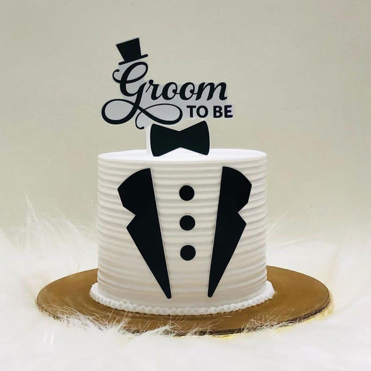 Groom To Be Design Cake 1 Groom To Be Design Cake