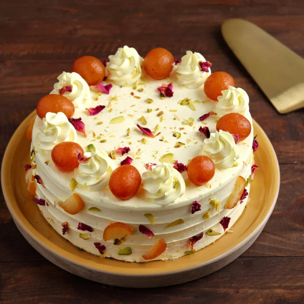 Gulab Jamun Cake
