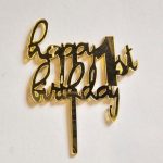 Happy 1st Birthday Topper