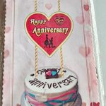 Happy Anniversary Cake Topper