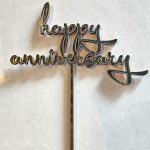 Happy Anniversary Cursive