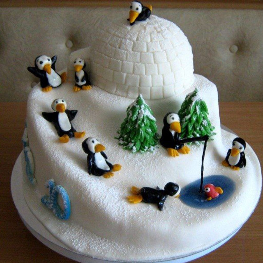 Igloo Themed Cakes