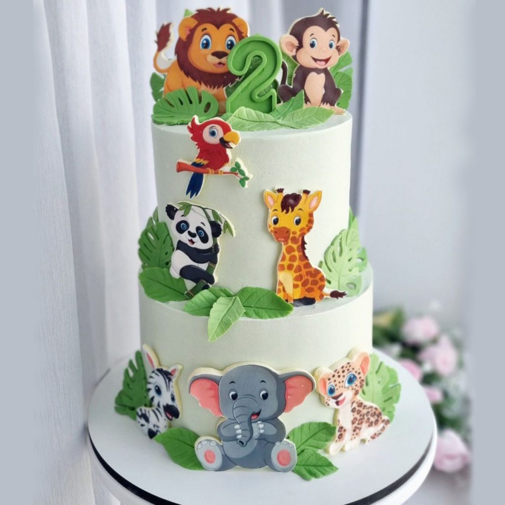 Jungle Theamed Cake