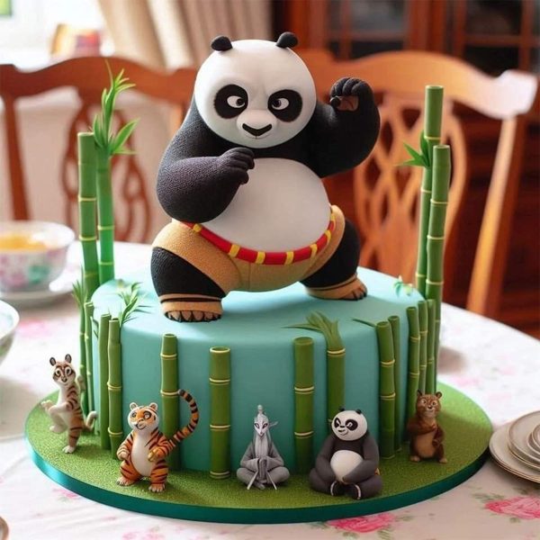 Kunfu Panda Theme Cake