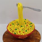 Maggi Noodles Anti Gravity Cake