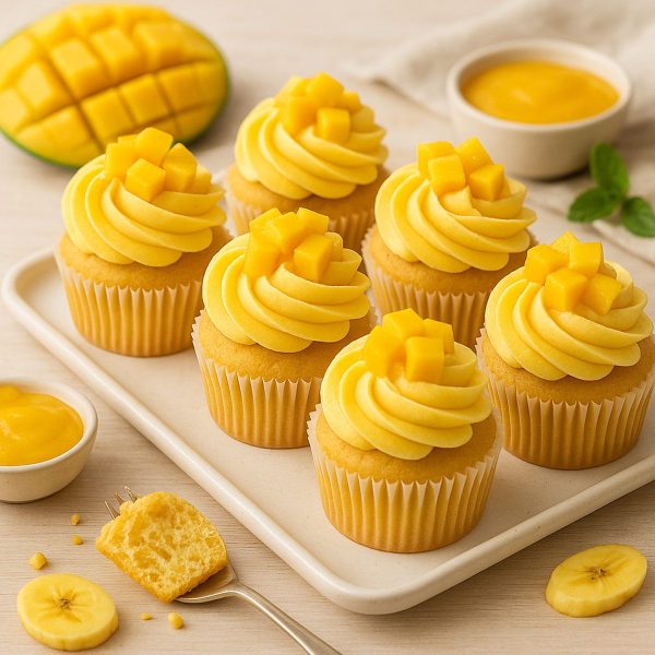 Mango Cupcake