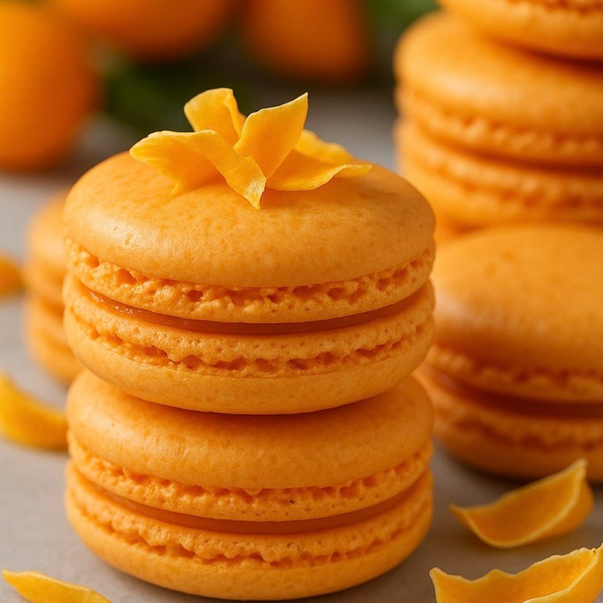 Mango-Italian-Macrons Mango Italian Macrons - Image 1