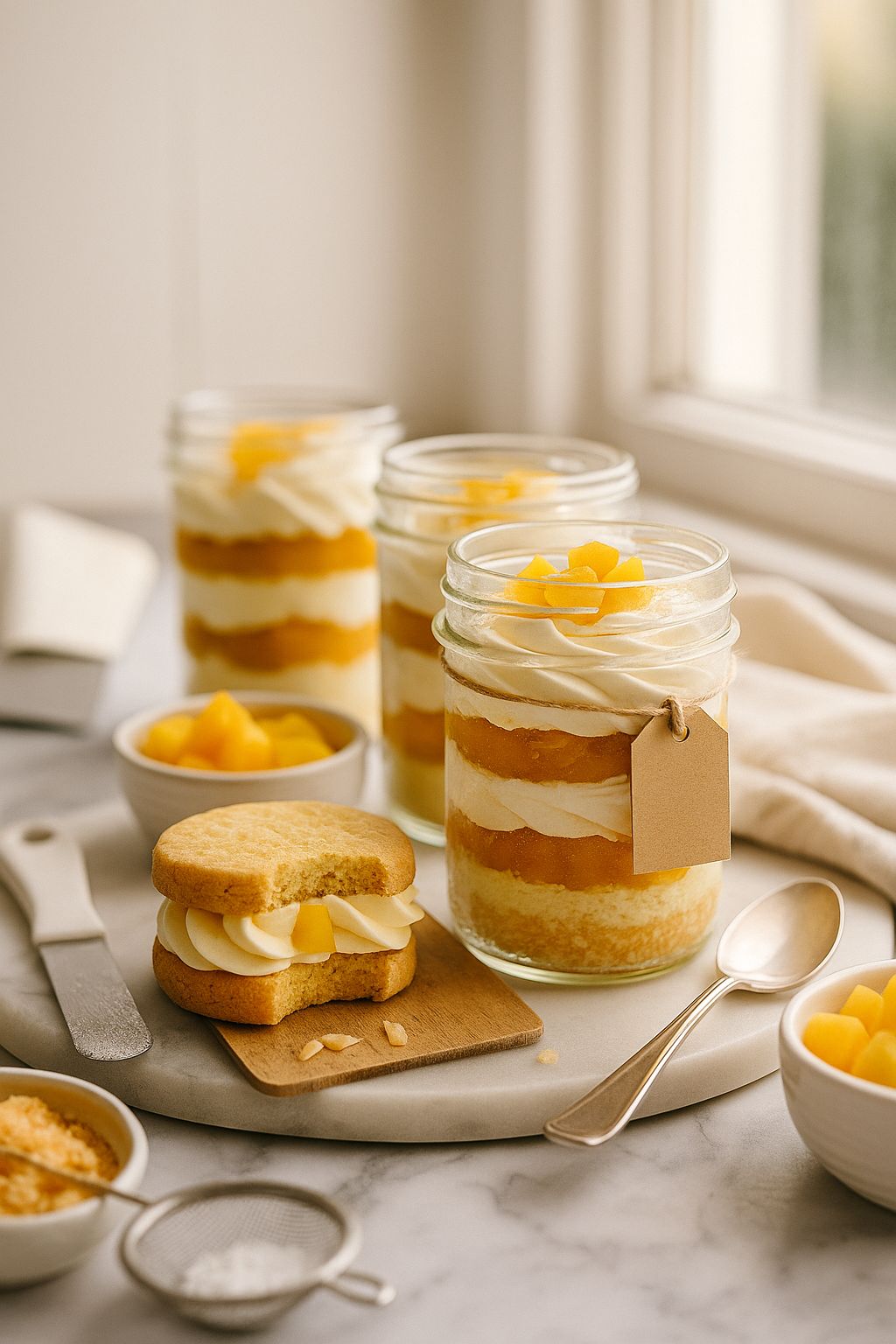 Mango Jar Cake Mango Jar Cake - Image 1