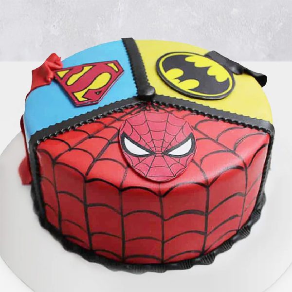 Marvel Theme Birthday Cake
