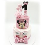 Minnie Mouse Themed Cake