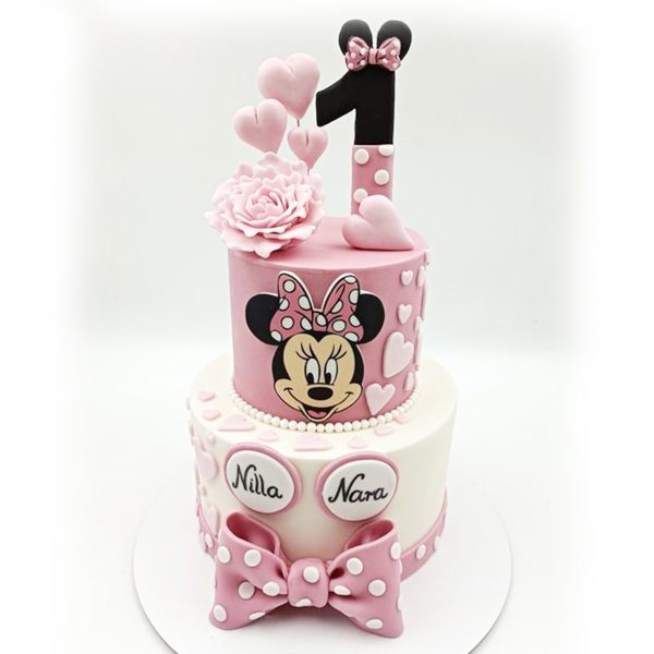Minnie Mouse Themed Cake