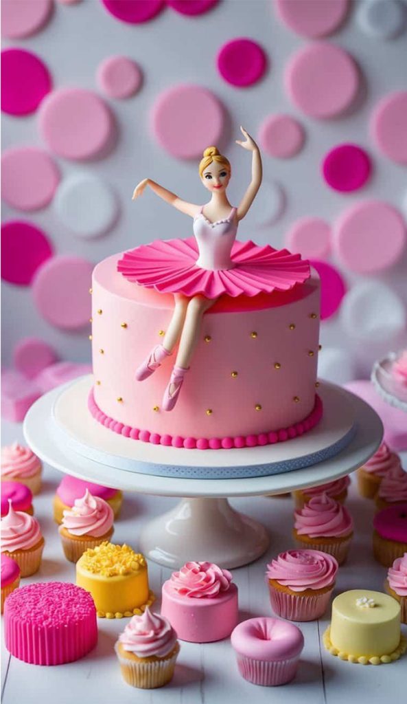 Odette The Swan Queen Cake