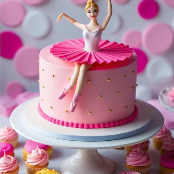 Odette The Swan Queen Cake