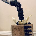 Oreo Drop Anti Gravity Cake