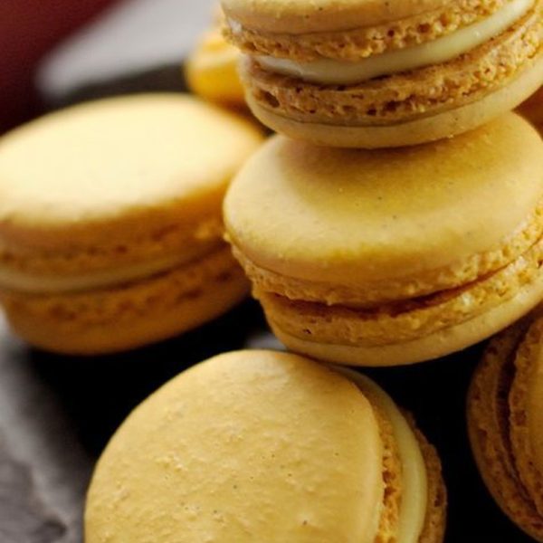 Passionfruit Italian Macrons