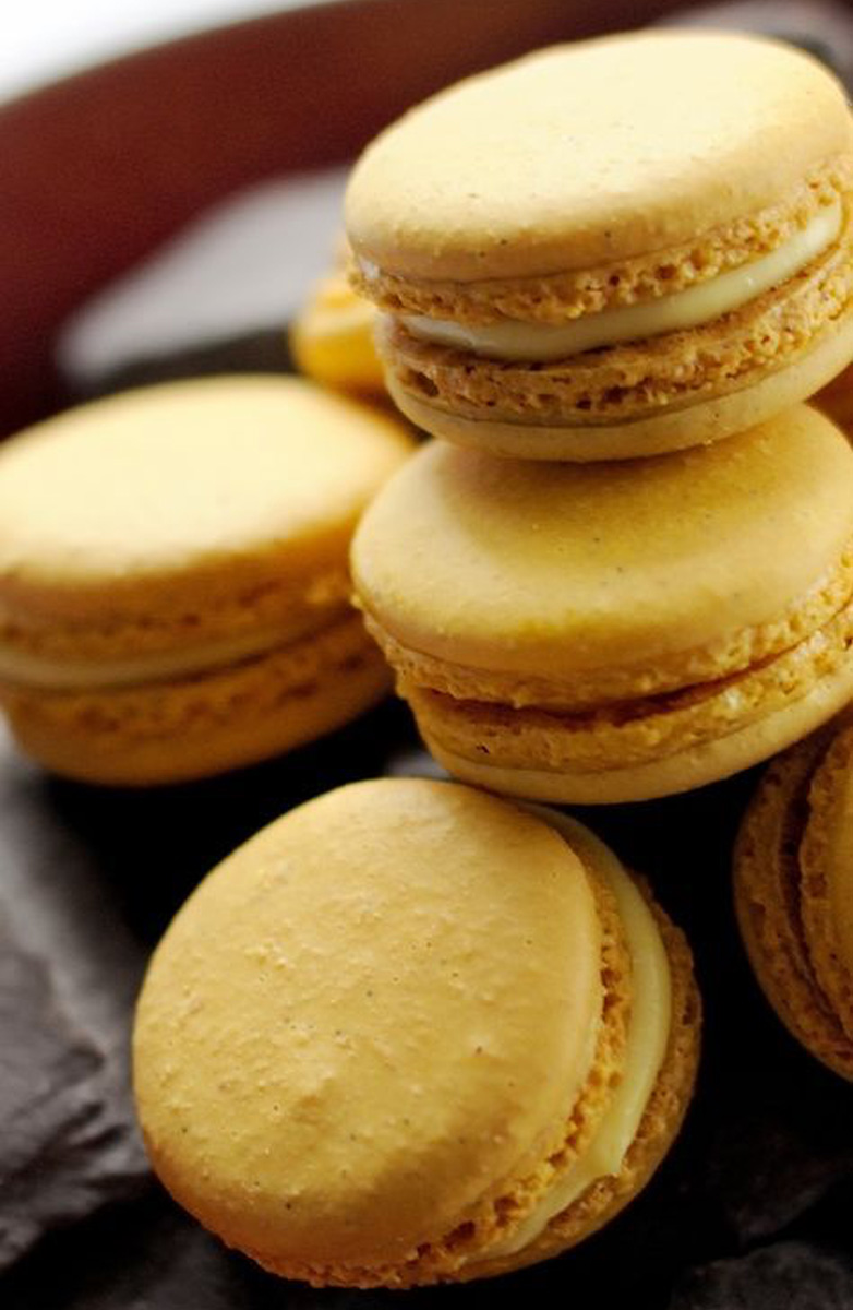 Passionfruit-Italian-Macrons Passionfruit Italian Macrons - Image 1