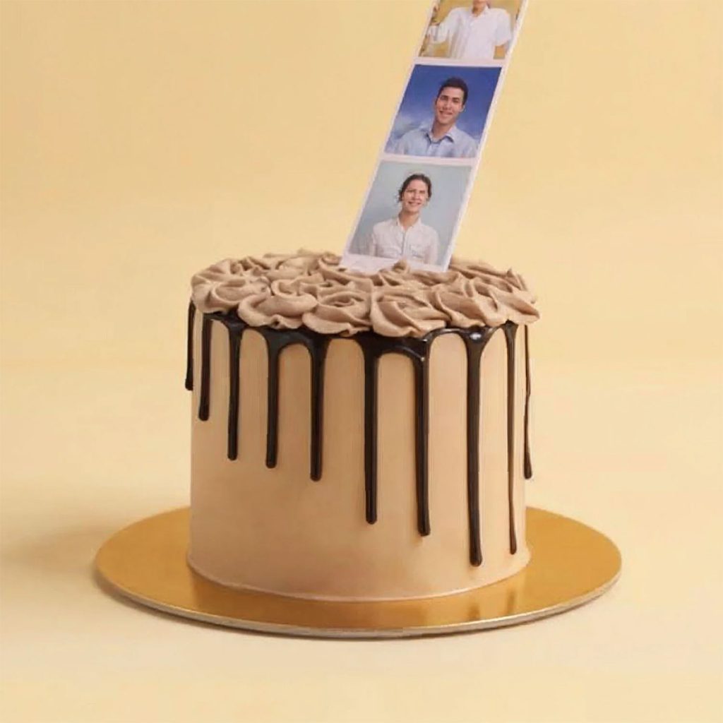 Photo Pull-up Cake