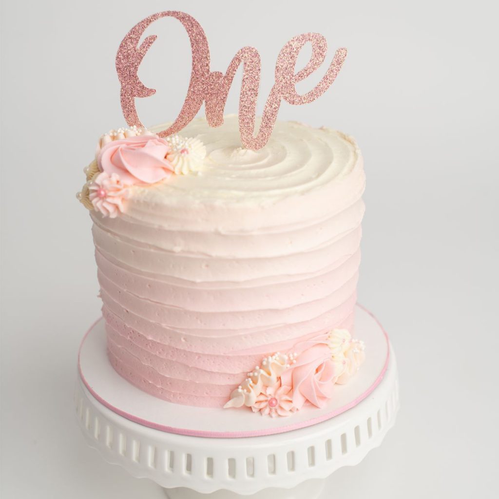 Pink Ombre Cake