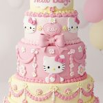 Pinky Kitty 5 Tier Cake