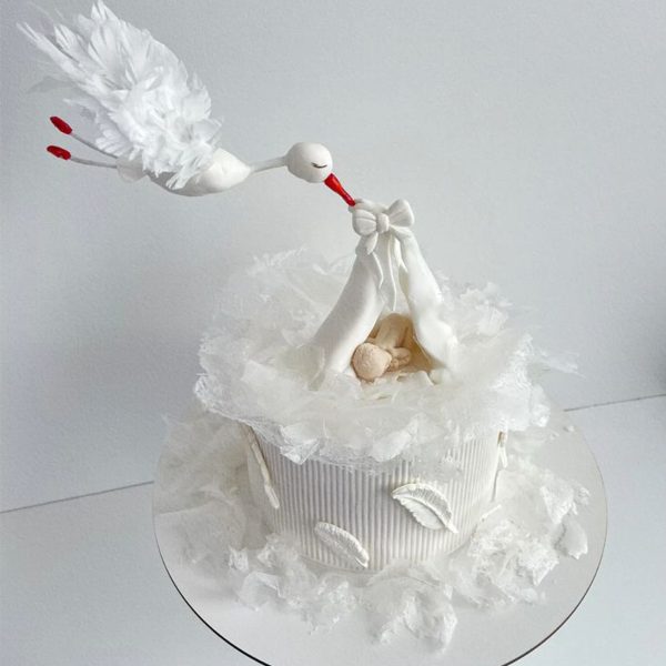 Pregnancy Reveal Cake