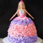Princess Barbie Doll Cake