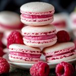 Raspberry Italian Macrons