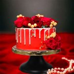 Royal Red Rose Designer Cake