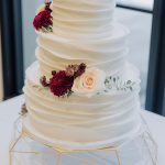 Ruffled Wedding Cake