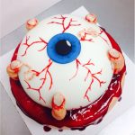 Scary Eye Horror Themed Cake
