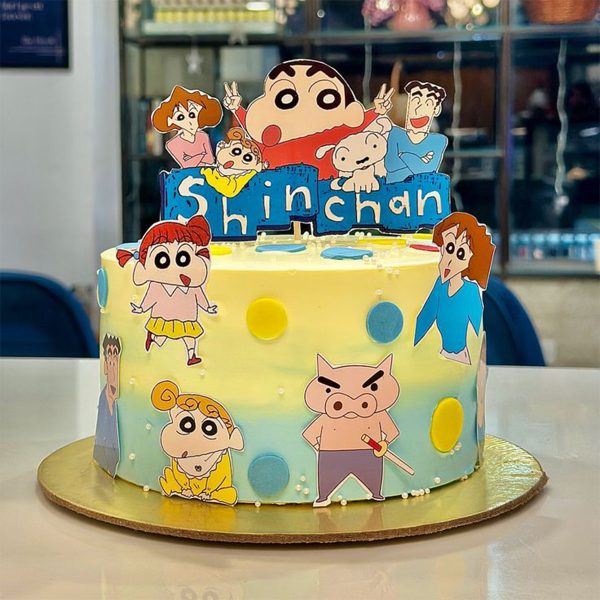 Shinchan Family Cake