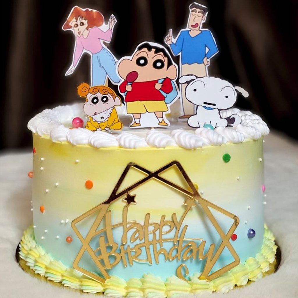 Shinchan Theme Cake