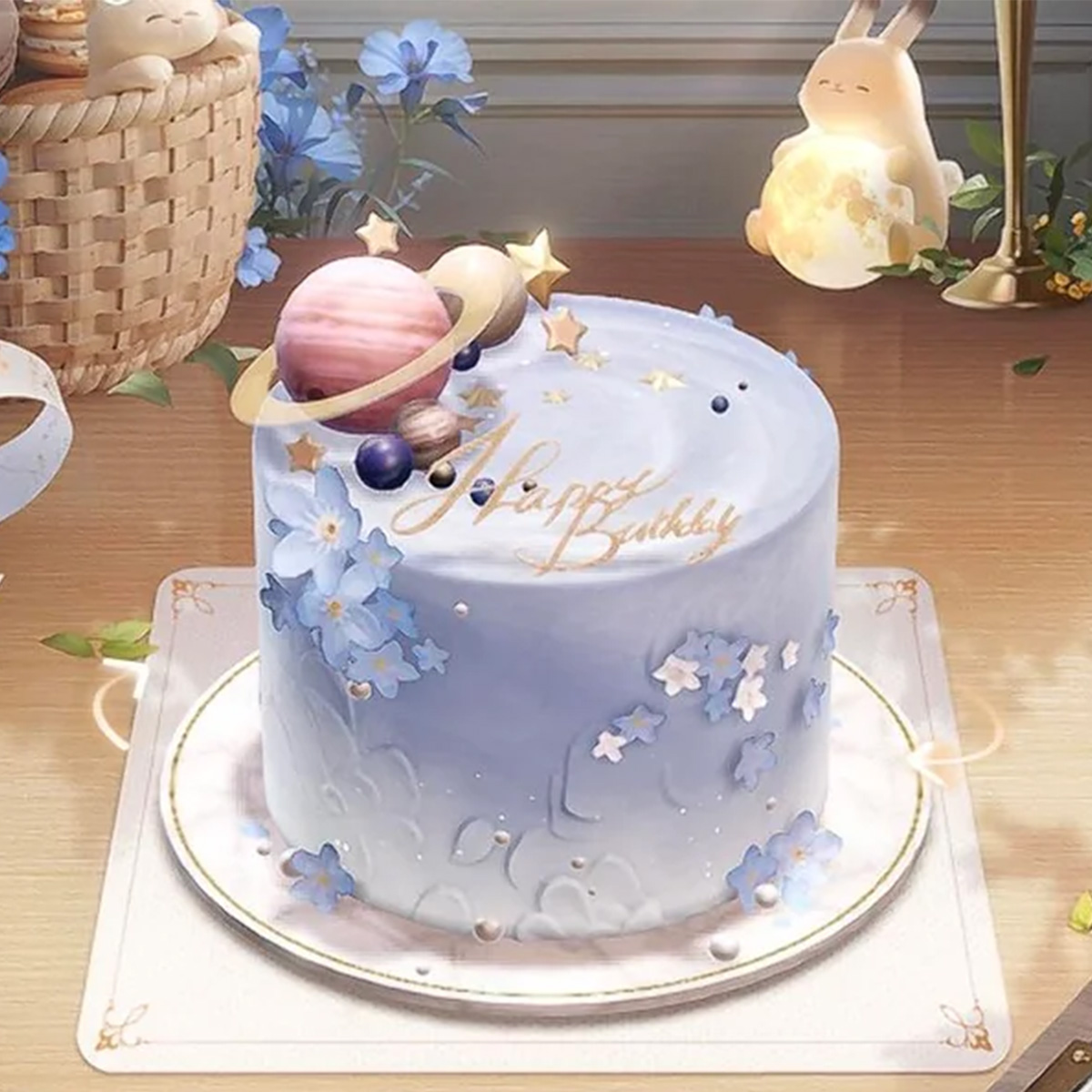 Space Theme Birthday Cake 1 Space Theme Birthday Cake