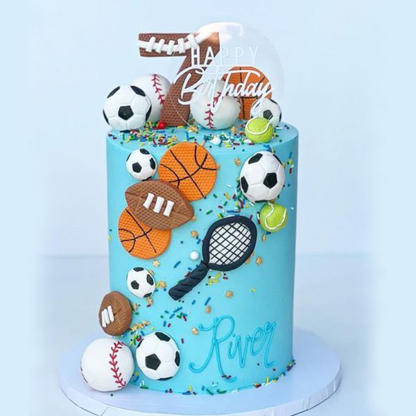 Sports Theme Cake