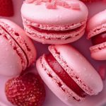 Strawberry Italian Macrons