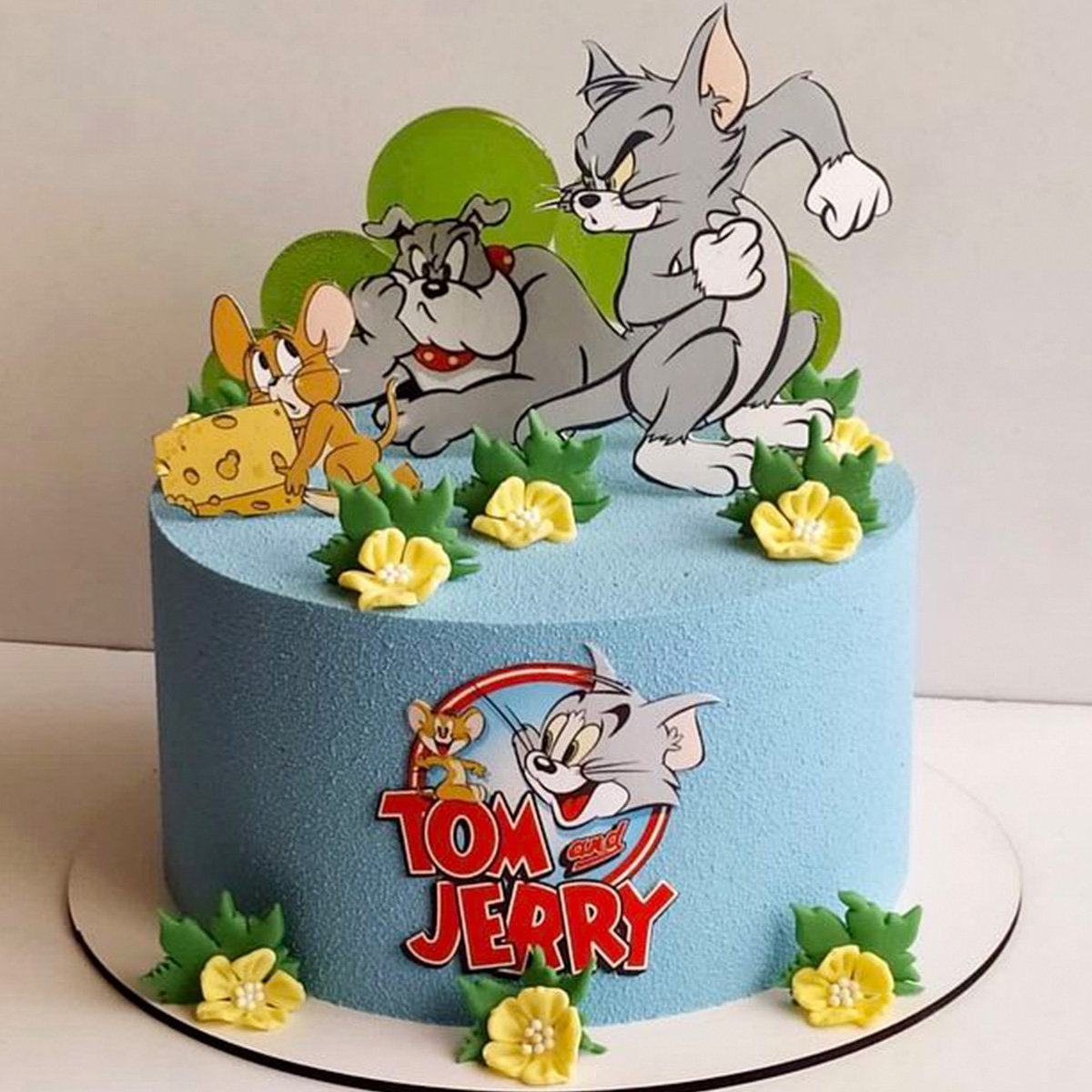 Tom and Jerry Theme Cake 1 Tom and Jerry Theme Cake