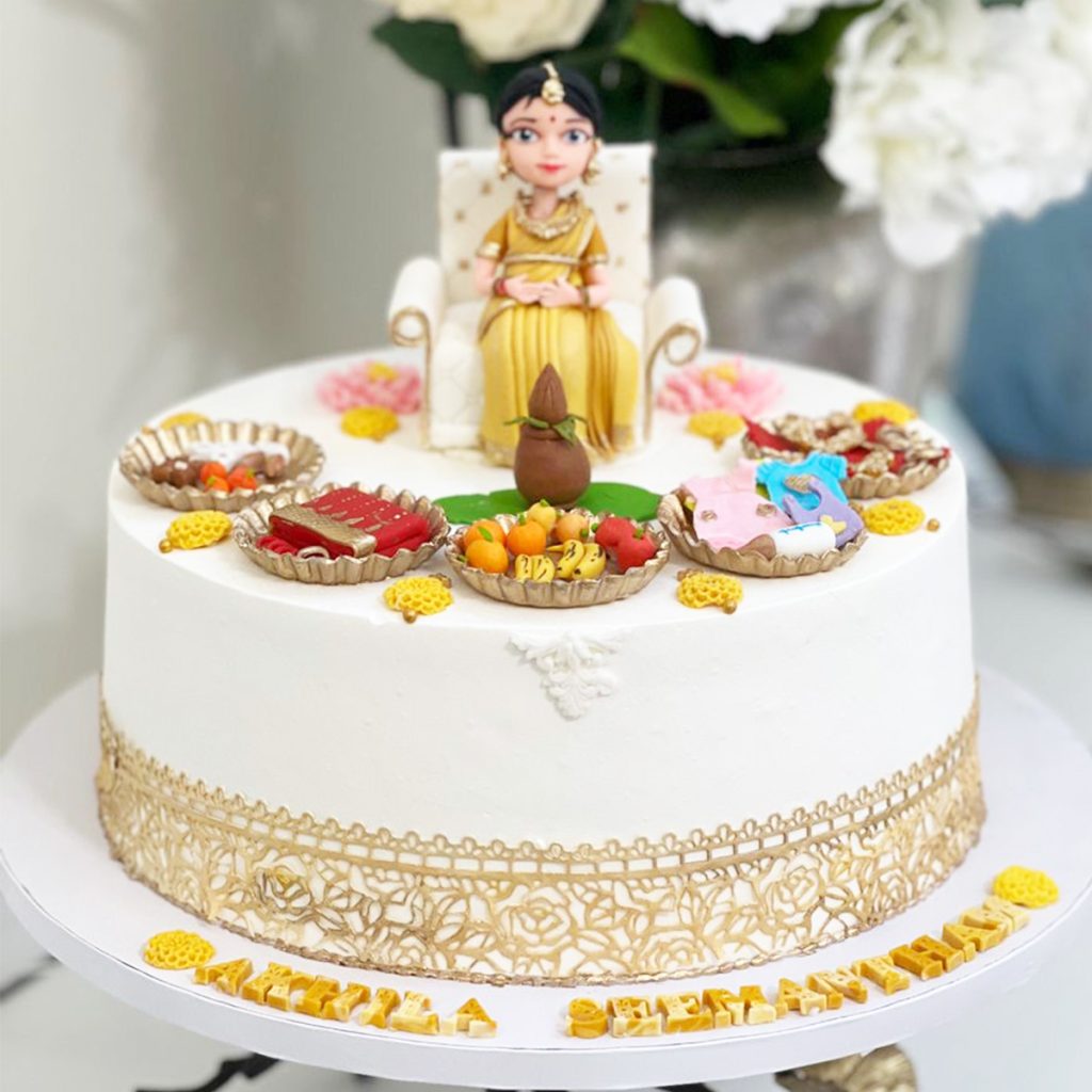 Traditional Baby Shower Cake