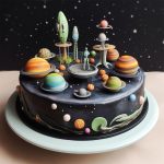Universe Themed Cake