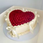 Valentines Day Strawberry Cake