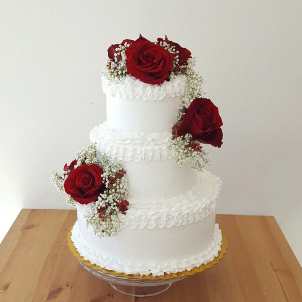 Velvet Rose Designer Cake