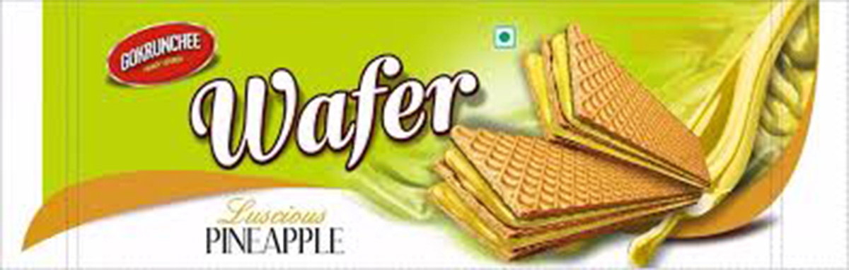 Wafer - Pineapple - Gokrunchee Wafer - Pineapple - Gokrunchee - Image 1