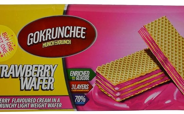 Wafer - Strawberry - Gokrunchee
