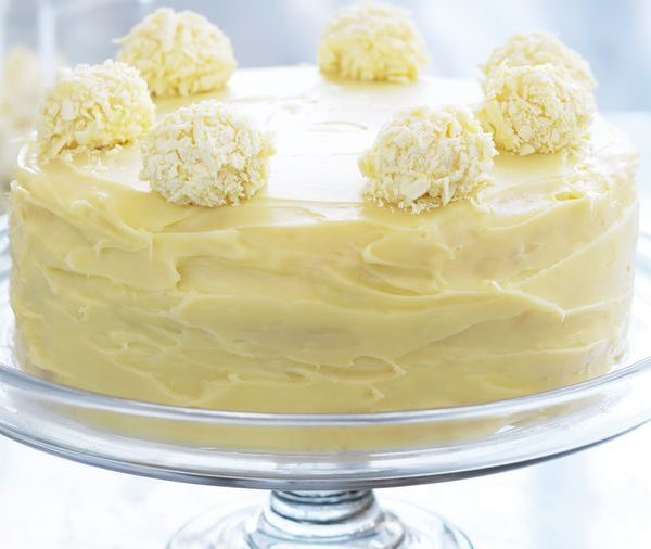 White Truffle Cake