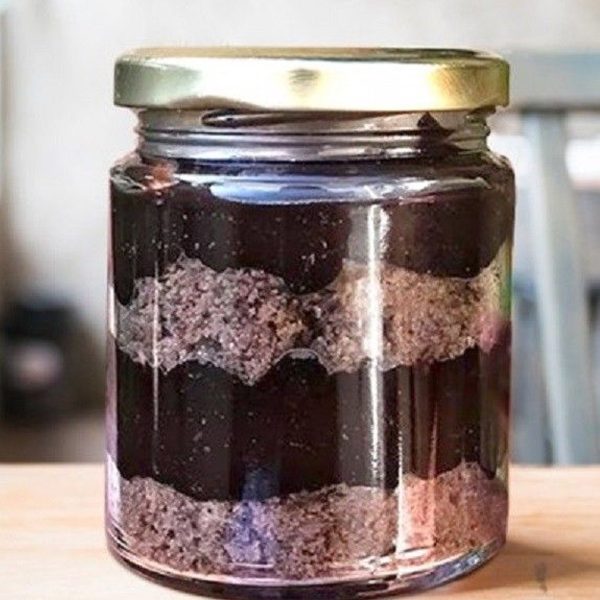 Choco Nutella Jar Cake